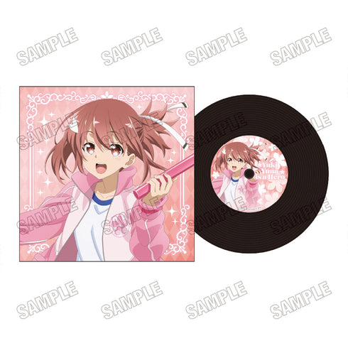 『結城友奈は勇者である』描き下ろしレコード風コースター【勇気のバトン展ver.】1結城友奈